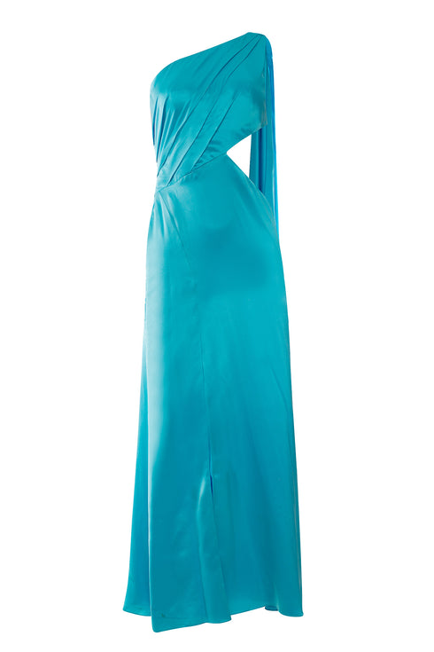 Vestido Azalea Azul Acqua